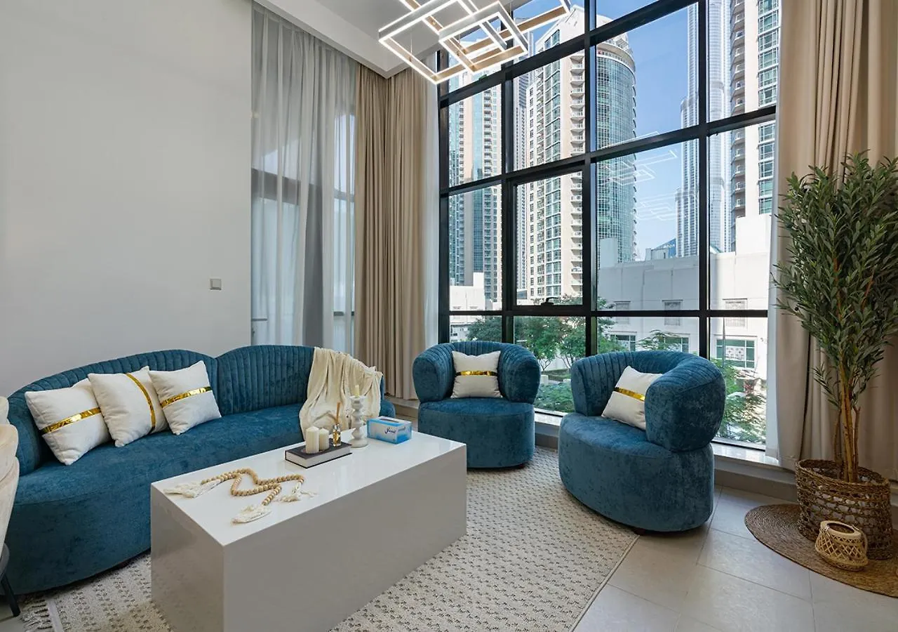 Luxurious 2-Bedroom Apartment In Downtown With Burj Khalifa View Dubai Emirados Árabes Unidos